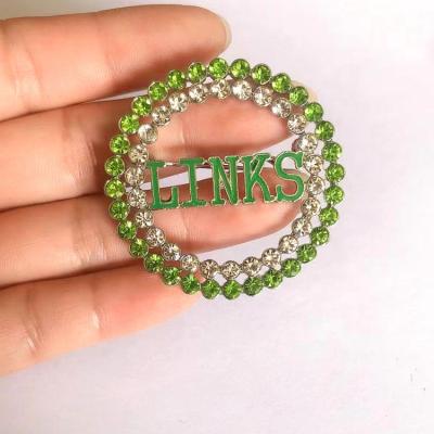 China Fashionable Customize Various Styles Brooch LIE Pin Sorority Alloy Brooch Pin for sale