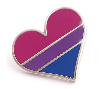 China Nickel Free Enamel Sweet Colorful Logo Gift Promotion Button Heart Shaped Badge for sale