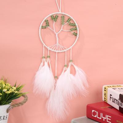 China Indian Crystal Bohemian Dream Catcher Creative Woven Handmade Indian Dreamcatcher for sale