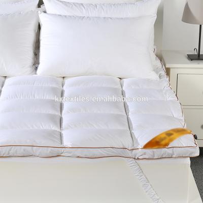 China Anti-bacteria Sleep Large Soft Microfiber Cotton Bed Mattress Hypoallergenic Topper for sale