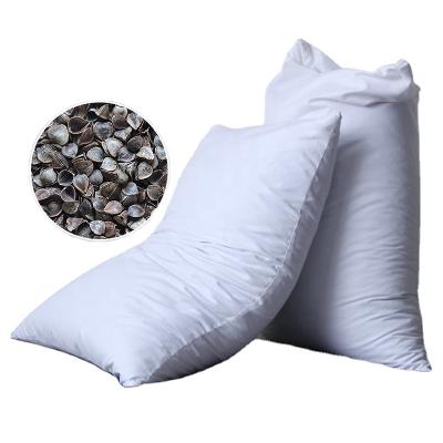 China 100% Organic Anti-Static Buckwheat Hull Portable Eco Friendly Pillow For Sleep for sale