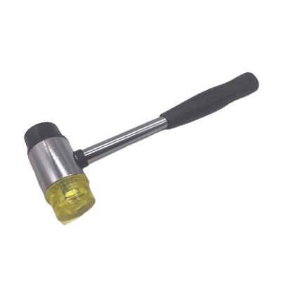 China Cheap Safety 35MM Removable Rubber Head Install Rubber Hammer Suitable For Machanical Repair And Floor Install for sale