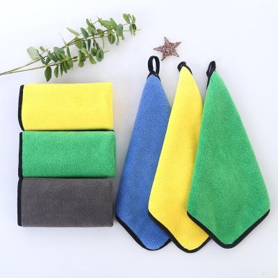 China Retro Use Cost Effective Cost Effective Double Size Thick Double Woven Custom Woven Kitchen Towel for sale