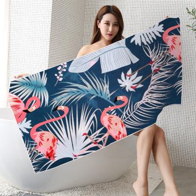 China Goayang Shupeng Kids Microfiber Print Custom Luxury African QUICK DRY Large Beach Towel for sale