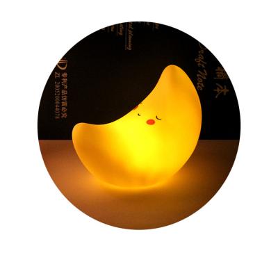 China Eco-friendly Modeling Of Animal Lovely Home Decoration Ceramic Led Night Lamp Indoor Wireless Spotlight for sale