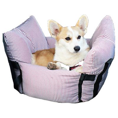 China New Dog Travel Car Carrier Nest Breathable Warm Detachable Washable Pet Bed Car Seat for sale