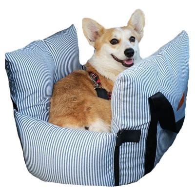 China New Style Warm Dog Car Ride Carrier Breathable Bed Down Detachable Washable Pet Bed Car Seat for sale