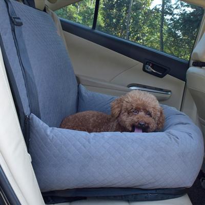 China New Arrived High Quality Popular From Amazon Cover 2022 Removable Waterproof Front Travel Dog Car Seat Booster Seats With Strap For Pet for sale