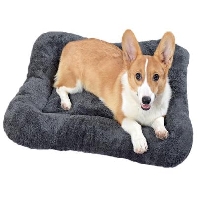 China Velvet Breathable Dutch Travel Comfort Dog Bed Detachable Washable Portable Folding Mat For Indoor/Outdoor Use for sale