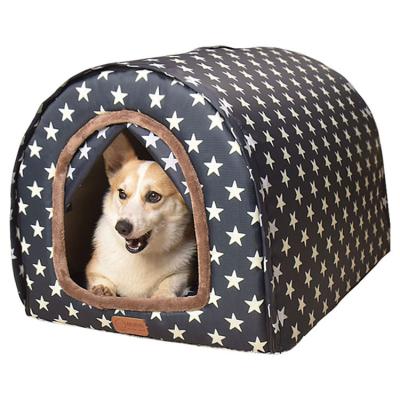 China Hot Sale Custom 2022 Home Style Pet Bed Accessories Removable Kennel Cover Luxury Cover Kennel for sale