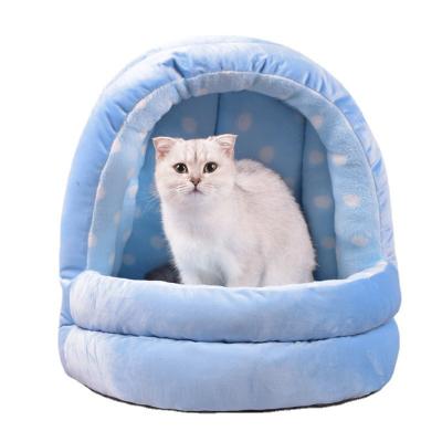 China Creative Cat Litter Pet Nest Tent Cat Cover Cat Factory Direct Sales Sleeping Detachable Kennel Bag Sitting and Sleeping Bed Kennel Dog Cat House for sale