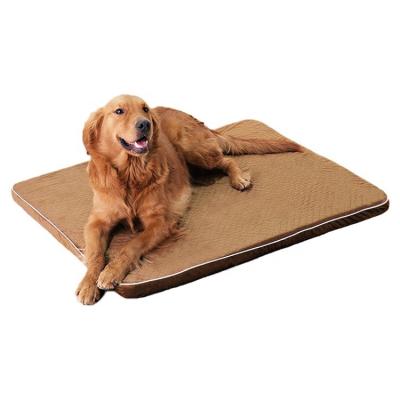 China Breathable All Season Waterproof Foldable Portable Washable Comfortable Warm Camping Pet Bed Moving Mat For Dog Rest for sale