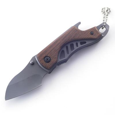 China New Slide Open Collection Sharp Folding Pocket Knife Custom Outdoor Knives With Bottle Opener for sale