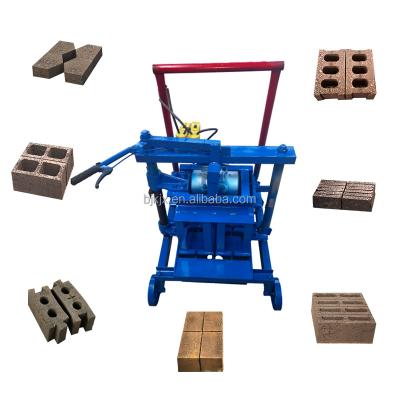 China Low Cost High Efficiency Industrial Brick Lining Machine Cement Lining Semi-automatic Portable Exterior Wall Brick Making Machine for sale