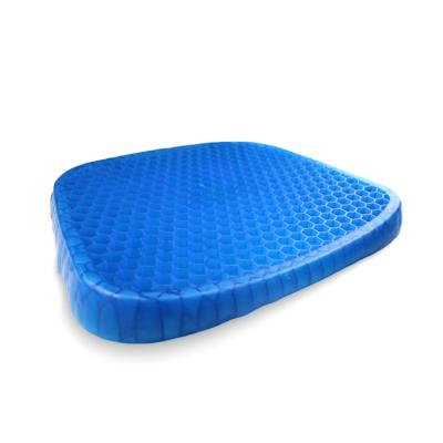 China Sustainable Hot In New Design Office Car Seat Honeycomb Ventilate Cold Double Gel Cushion for sale