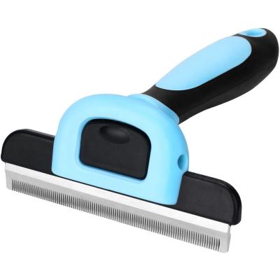 China Sustainable Dog Grooming Brush Pet Effectively Reduces Shedding Professional Tool For Dogs And Cats for sale