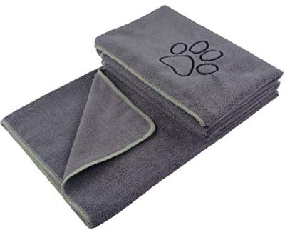 China Viable Dog Towel Pet Bath Towel Super Absorbent Microfiber Dog Drying Towel For Small Medium Large Dogs for sale