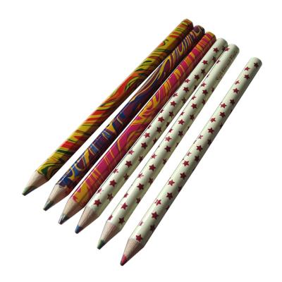 China Cute Multi-colored Children's Round Shape Crayon Drawing Crayons for sale