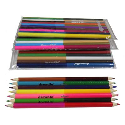 China Professional Drawing Manufacturer Senior Quality Double Sided Colored Pencils Volume for sale