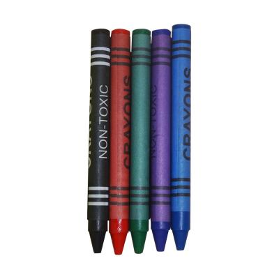 China Custom Wrinting Oil Art Paint Color Wax Crayon Set For Kids for sale