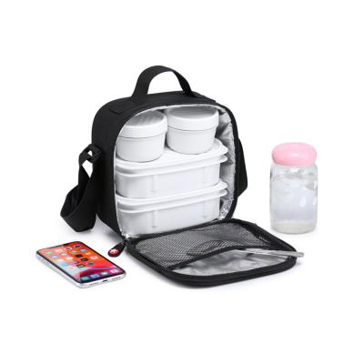 China New Insulated Launched Durable Custom Fancy Products School Bags With Lunch Box for sale