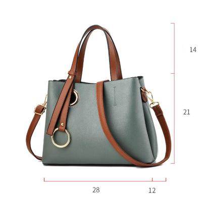 China Hot Selling PU Products Fashion Handbags Summer Messenger Bag Vintage Buckle Handbag 2021 for sale