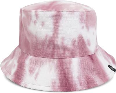 China Street style 100%cotton custom logo tie dyed high quality custom empty bucket hat logo from China factory for sale