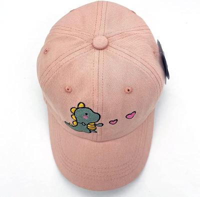 China Wholesale Character Design Handsome 6 Panel Hat Custom Embroidered Logo Baseball Cap Dad Hats For Child for sale