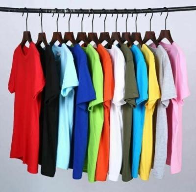 China Custom Blank Men's Plain Cotton Casual 100% Pure Cotton Crewneck Short Sleeve Tops Tees Selling Best for sale