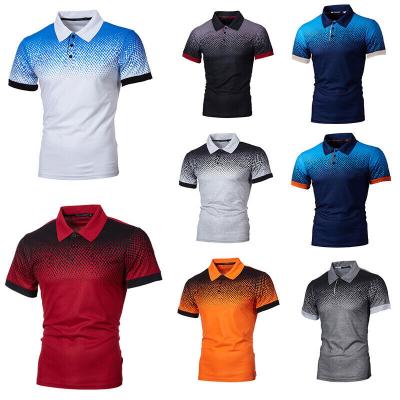 China Cheap Custom Logo Polo Shirt 100% Polyester For Men With Neck High Quality Cheap Shirts From China Factory for sale