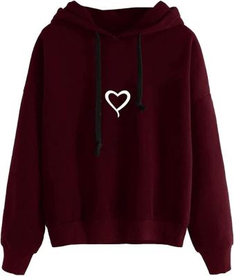 China Wholesale Custom Logo Design Street Use Embroidery Colors Hoodies Pink Open Edge Pullover Graphic Print Hoodie for sale