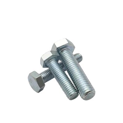 China High Strength Eco-Friendly Zinc Blue White Bolt High Strength Bolt Galvanized High Strength Bolt for sale