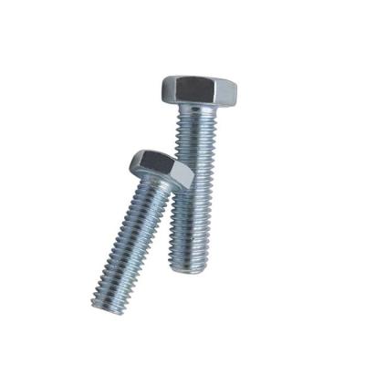 China High Strength Smart Design Blue White Zinc Bolt Galvanized High Strength Bolt for sale