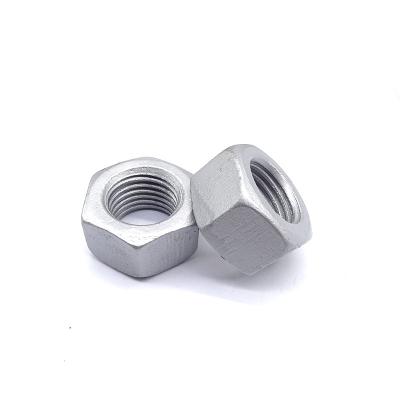 China Various Styles High Reliability Hot Dip Galvanizing High Quality Hexagon Nut For Mechanical Engineering for sale