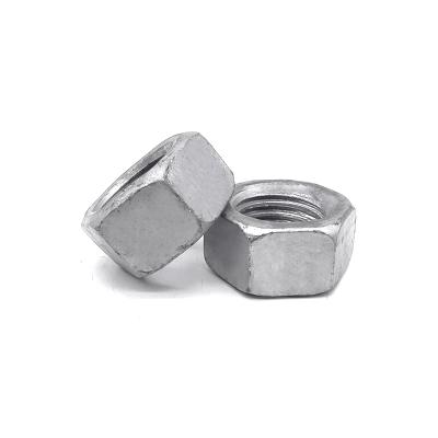 China High Reliability Hot Dip Galvanizing Hex Lock Nut Hex Lock Nut With Nonmetal Insert for sale