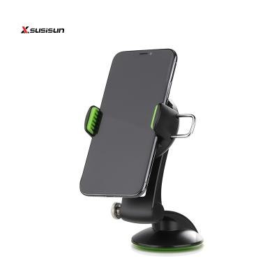 China Powerful Sucker Mobile Phone Car Mount Holder 360 Degree Rotation 360 Degree Rotation Car Dashboard Multifunctional Phone Holder for sale