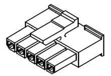 China Male Crimp Connectors Wire To Wire Connectors For Power , Halogen Free for sale