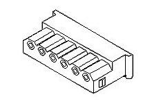 China Friction Lock Wire To Board Connectors Crimp Housing PCB Wire Connectors for sale