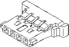 China 1.25mm Pitch PanelMate PCB Connectors Wire To Board Ultra Low Profile for sale