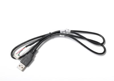 China Four Pin USB Extension Cable /  Industrial Wire Harness With 2.5 Xh Connector For Led Bulbs for sale