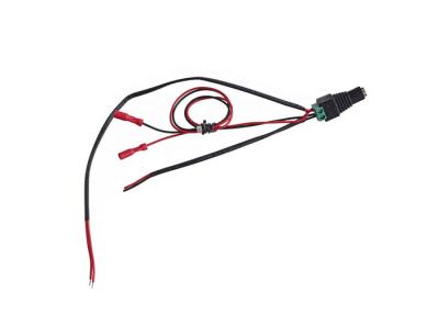 China DC5.5*2.1 Female Signal Cable With 110 Terminal, UL1007 22AWG Wire For Led Bar for sale