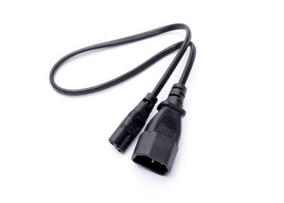 China Haz de cables automotriz del enchufe de los pernos del IEC 3 con el conector macho negro de la aduana 2P en venta