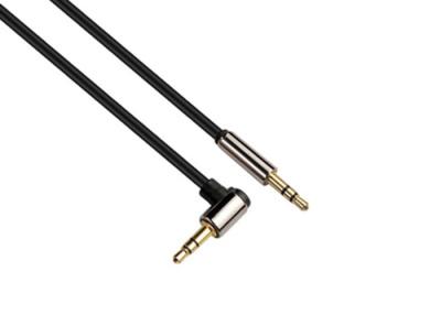 China 90 Degree Right Angle Head Audio Cable Harness 28Awg Bare Copper Conductor for sale