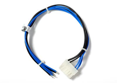 Cina Il nero blu fissa l'assemblaggio cavi interno 18awg di Molex del cablaggio di CC con MOLEX 0039012125 in vendita