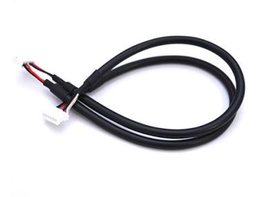 China Black 180MM UL2464 24AWG SPH-002T-P0.5S JST Wire Harness for sale