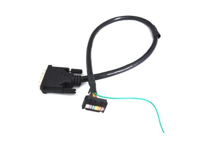 China DVI 24P Signal Cable With 2.54MM 16 Pitch IDC Connector for sale