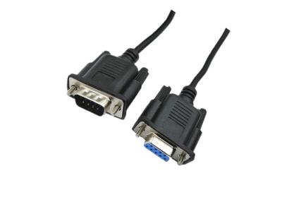 China D-SUB 9Pin Male To Female Cable For Computer Monitor Displayer for sale