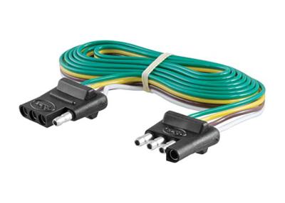 中国 18AWG 4ワイヤー平らなトレーラー ライト配線用ハーネス 販売のため