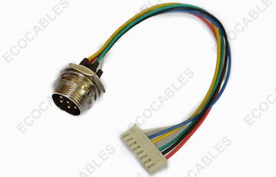 China Machine Cable Assembly OEM Industrial Wire Harness Aviation Plug JST XHP for sale