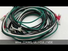 1007 Industrial Wire Harness With 6 Pin Connector For Industrial Door